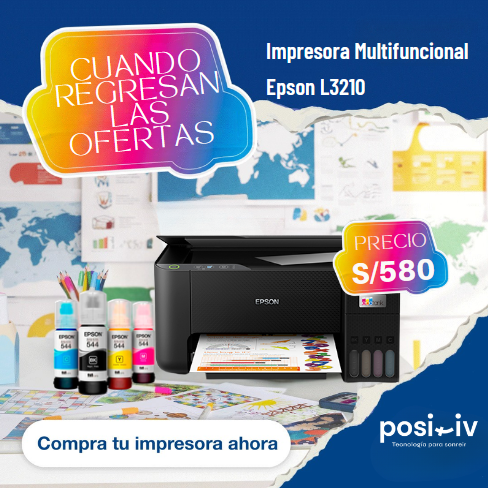 Captura de pantalla 2026-05-15 191950 IMPRESORA MULTIFUNCIONAL EPSON L3210, Imprime / Escanea / Copia / USB - Imagen 1