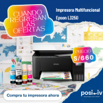 Epson L3250, Imprime / Escanea / Copia / USB/WIFI