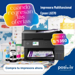 Multifuncional de tinta Epson L6370Copia/Imprime/scanea/Duplex/Adf/Ethernet/Wifi