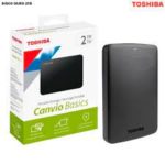 Disco duro externo Toshiba Canvio Basic, 2TB, USB 3.0, 2.5", Negro.