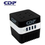 ESTABILIZADOR CDP RU-AVR604I 600VA/300W 4 SALIDAS 4 PUERTOS USB (RU-AVR604I)