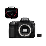 Camara Canon EOS 90 D BODY + tarjeta sd 32GB+Estuche
