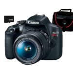 Cámara Canon EOS Rebel T7+ S-18-55mm IS II+ Estuche + Tarjeta SD 32GB