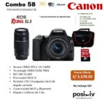COMBO 58 CANON EOS REBEL SL3