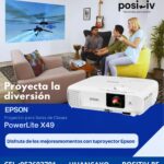Proyector Epson X49, 3600 Lúmenes, 1024x768