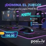 Mouse Lenovo Legion M500 RGB gaming 16K DPI ergonómico