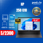 Laptop HP 250 G10 Intel Core i5-1334U RAM 16GB Disco 512GB SSD 15.6