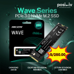 SSD 256GB HIKSEMI WAVE (P) BLACK NVMe M.2