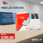 LECTOR DE DNI ELECTRONICO 3.0 2.0 MINILECTOR EVO BIT4ID BLANCO