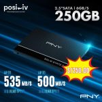 SSD PNY CS900 250GB SATA 2.5