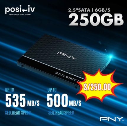SSD PNY CS900 250GB SATA 2.5