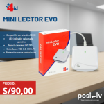 LECTOR DE DNI ELECTRONICO 3.0 2.0 MINILECTOR EVO BIT4ID BLANCO