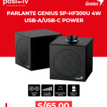 PARLANTE GENIUS SP-HF300U 4W USB-A/USB-C POWER