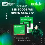 SSD 500GB WD GREEN SATA 2.5"